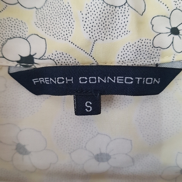 French Connection Lightweight Pullover Floral Spring Jacket - Picture 11 of 16